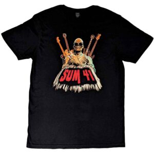 Sum 41 Does This Look Like All Killer No Filler European Tour 2022 Black Back Print & Ex-Tour T-Shirt