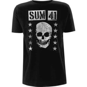 Sum 41 Grinning Skull Black T-Shirt