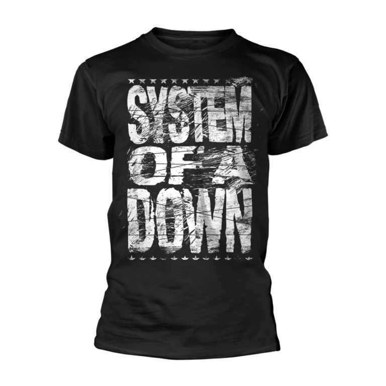 System Of A Down – Distressed Logo T-Shirt