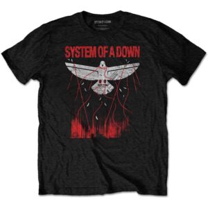 System Of A Down Dove Overcome Black T-Shirt