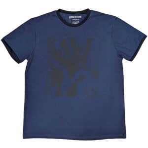 System Of A Down Intoxicated Denim Blue Ringer T-Shirt