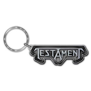 Testament Logo (Die-Cast Relief) Keychain