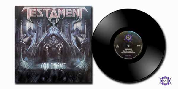 Testament – COLD EMBRACE (12″ VINYL SINGLE) Vinyl 12″