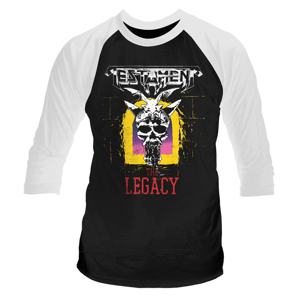Testament – The Legacy 3/4 Sleeve Baseball T-Shirt