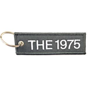 The 1975 Patch Logo Double Sided Keychain