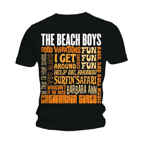 The Beach Boys Best of SS Black T-Shirt