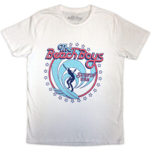 The Beach Boys Surfin' USA Circle White T-Shirt