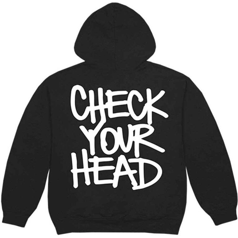 The Beastie Boys Check Your Head Black Back Print Pullover Hoodie