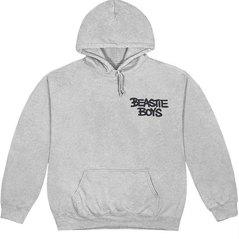 The Beastie Boys Check Your Head Grey Back Print Pullover Hoodie