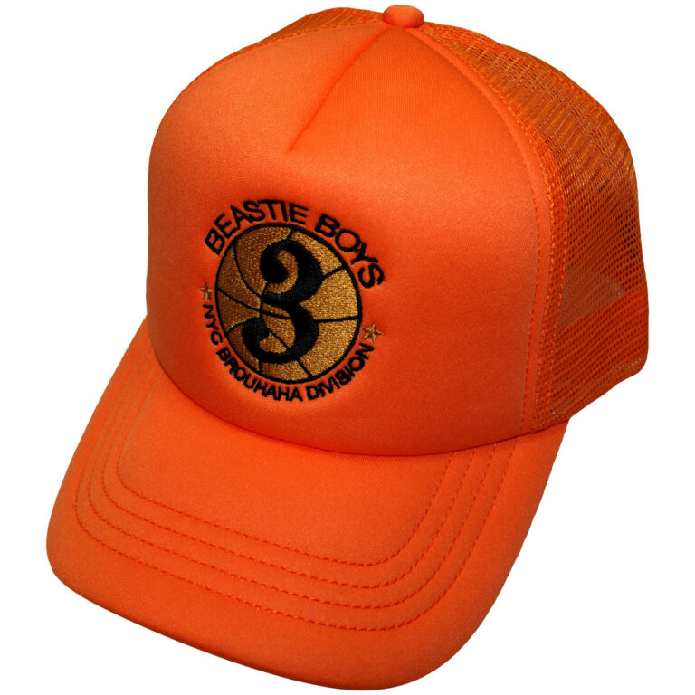 The Beastie Boys NYC Brouhaha Division Orange Mesh Back Cap