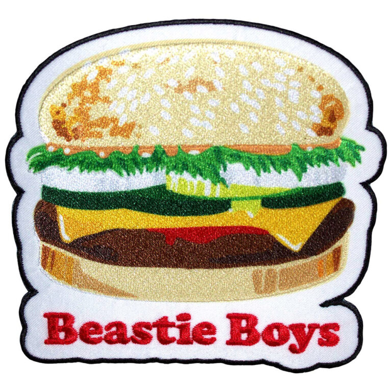 The Beastie Boys Burger Woven Patch