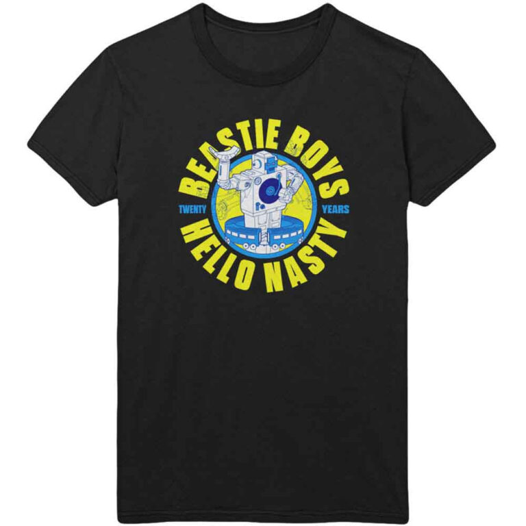 The Beastie Boys Nasty 20 Years Black T-Shirt
