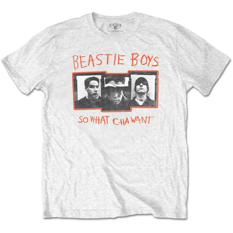 The Beastie Boys So What Cha Want White T-Shirt