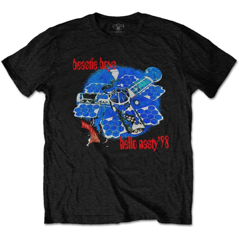 The Beastie Boys Hello Nasty Black Back Print T-Shirt