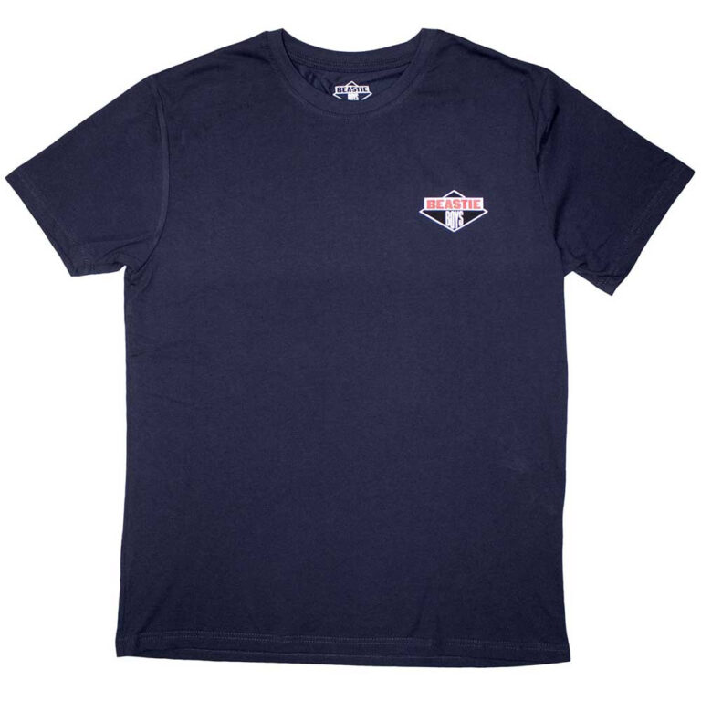 The Beastie Boys Mini Diamond Logo Navy Blue T-Shirt