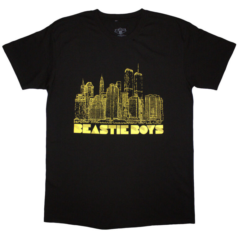 The Beastie Boys NYC Skyline Black T-Shirt