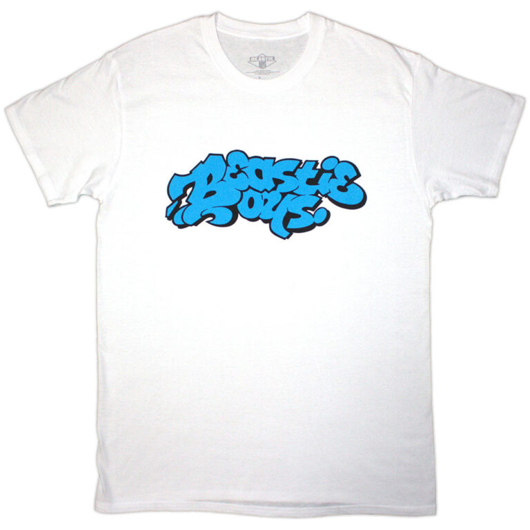 The Beastie Boys Graffiti Logo White T-Shirt