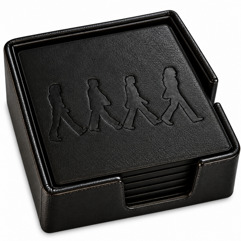 The Beatles 4-Piece Abbey Road Premium Coaster Set