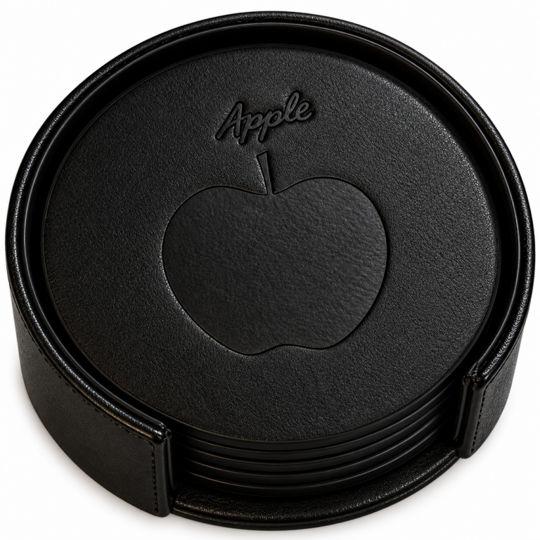 The Beatles 4-Piece Apple Premium Coaster Set