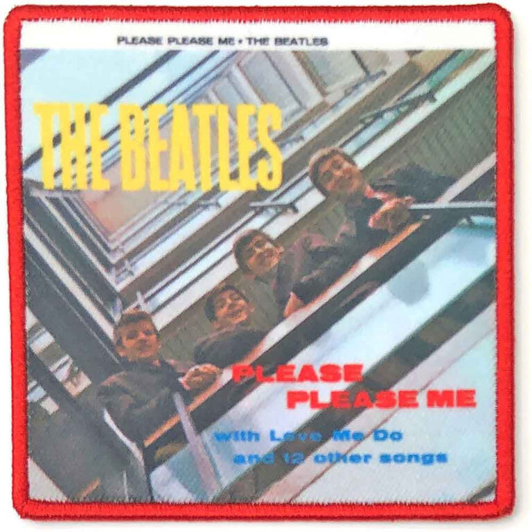 The Beatles Please Please Me Album Cover Patch