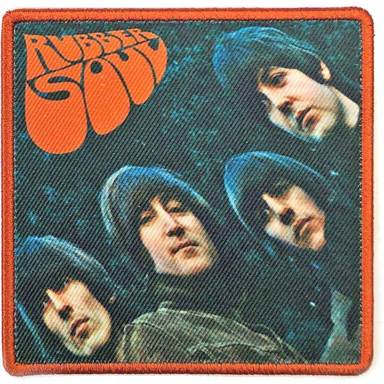 The Beatles Rubber Soul Album Cover Patch