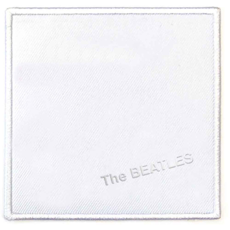 The Beatles White Album Cover Patch