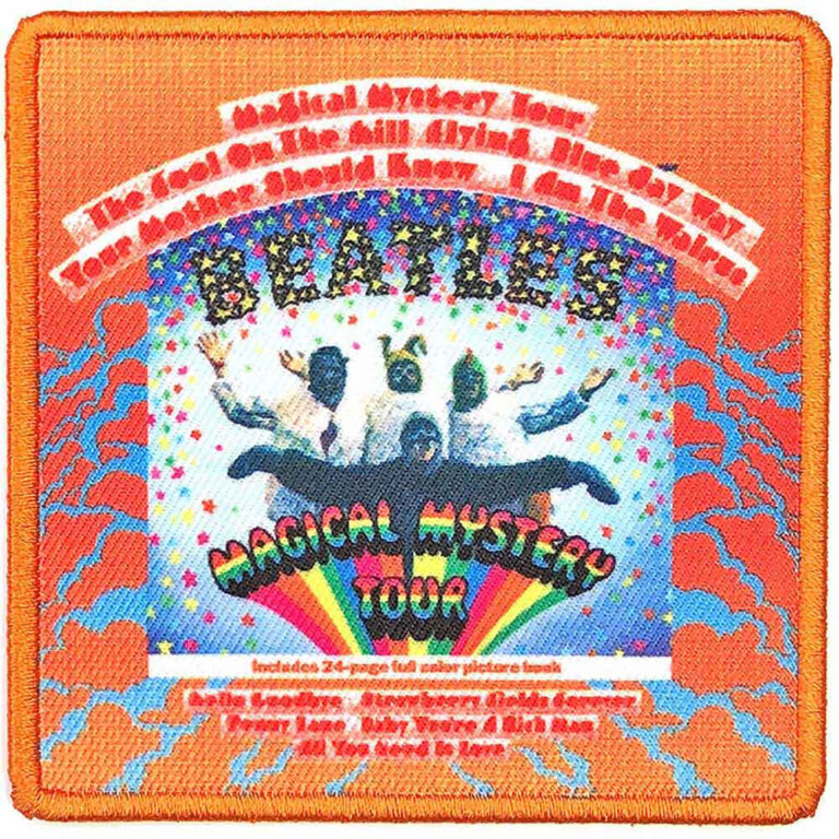 The Beatles Magical Mystery Tour Album Cover Patch