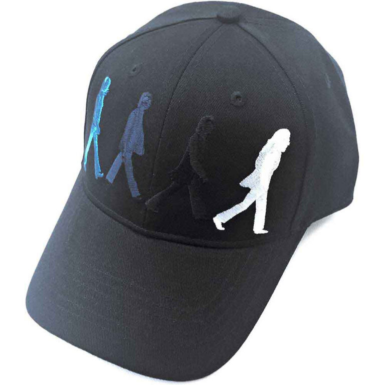 The Beatles Abbey Road Figures Black Baseball Cap