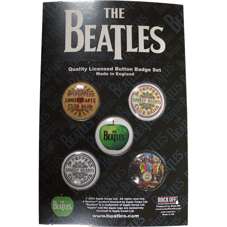 The Beatles Sgt Pepper Badge Pack