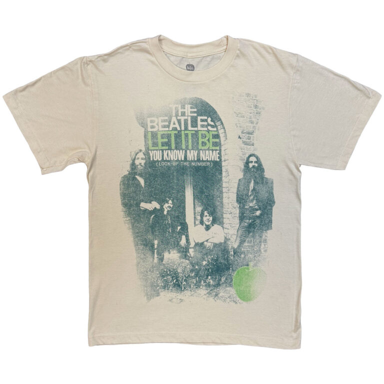 The Beatles Let It Be/You Know My Name NaturalLOS Kids T-Shirt