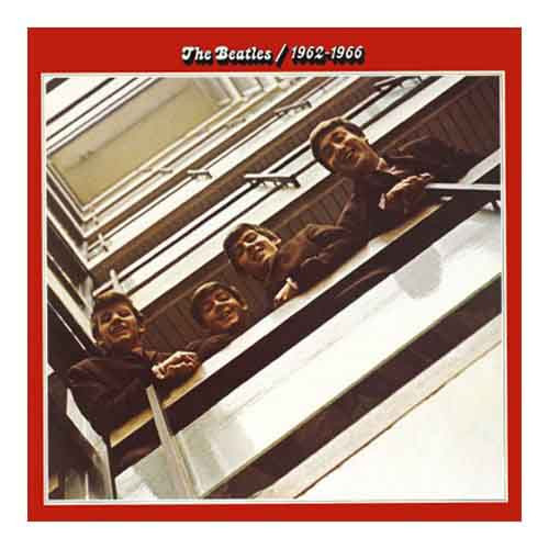 The Beatles 1962-1966 Album Greetings Card