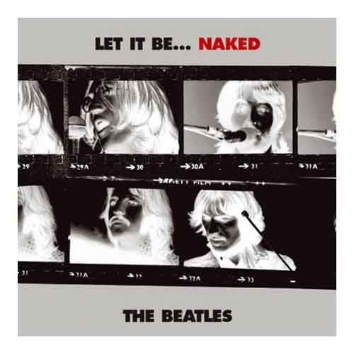 The Beatles Let It Be Naked Album Greetings Card