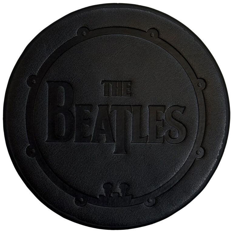 The Beatles 4-Piece Drum Logo Premium Coaster Set