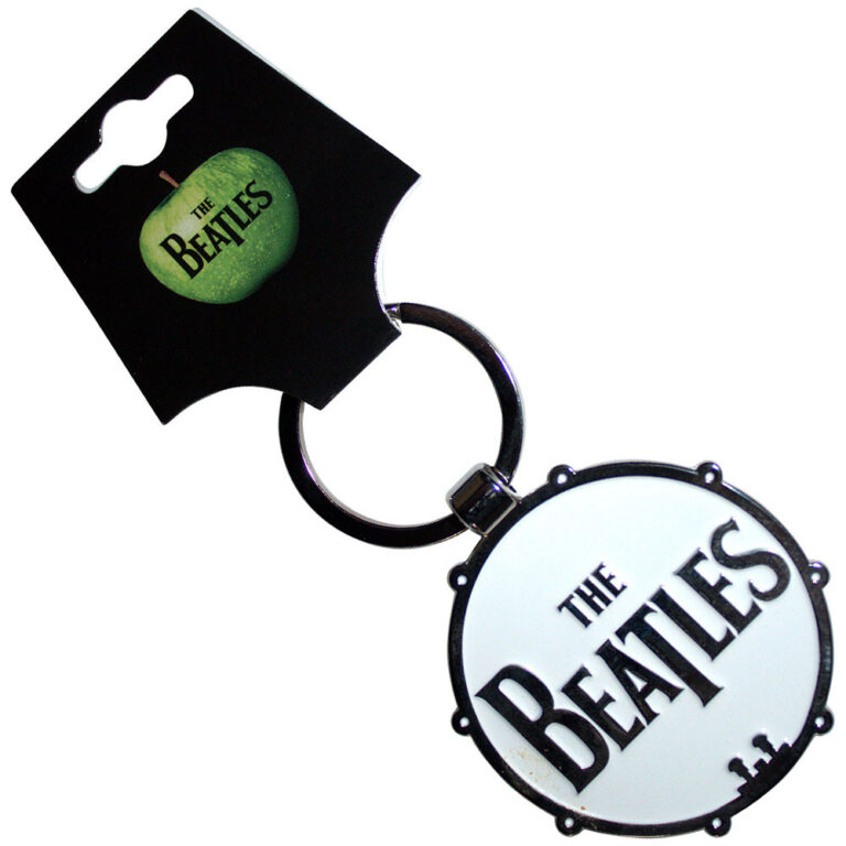 The Beatles Drop T/Sgt Pepper Drum Double Sided Keychain
