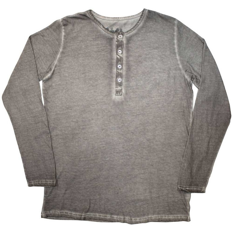 The Beatles Abbey Road Back Print Stone Wash Silver Grey Back Print Long Sleeve T-Shirt