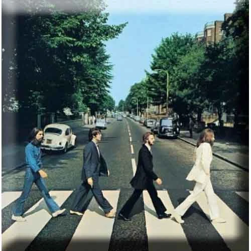 The Beatles Abbey Road Fridge Magnet