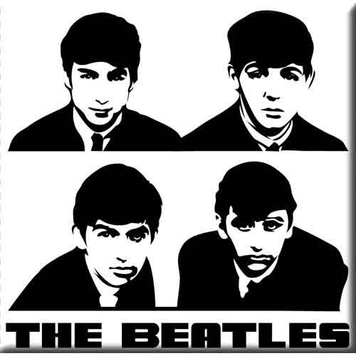 The Beatles Portrait Fridge Magnet