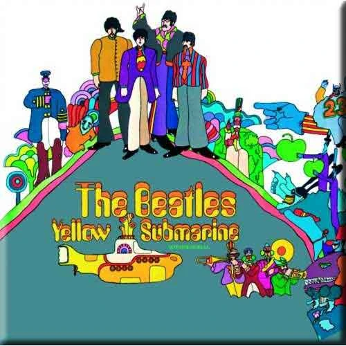The Beatles Yellow Submarine Fridge Magnet