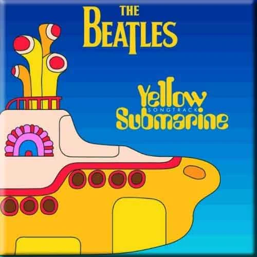 The Beatles Yellow Submarine Songtrack Fridge Magnet