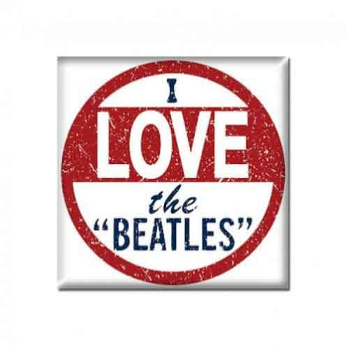 The Beatles I Love The Beatles Fridge Magnet