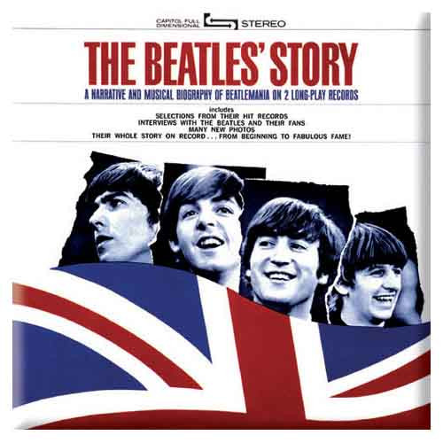 The Beatles The Beatles Story Fridge Magnet