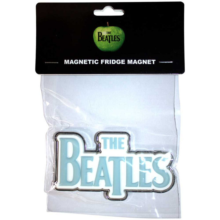 The Beatles Sky Blue Drop T Logo Fridge Magnet