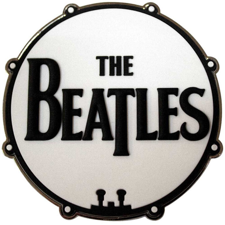 The Beatles Drum Logo Fridge Magnet