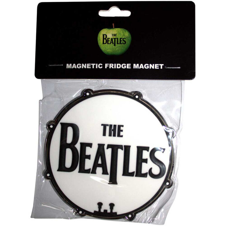 The Beatles Drum Logo Fridge Magnet