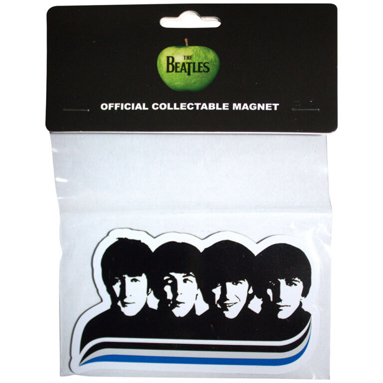 The Beatles A Hard Day’s Night Faces Embossed Fridge Magnet