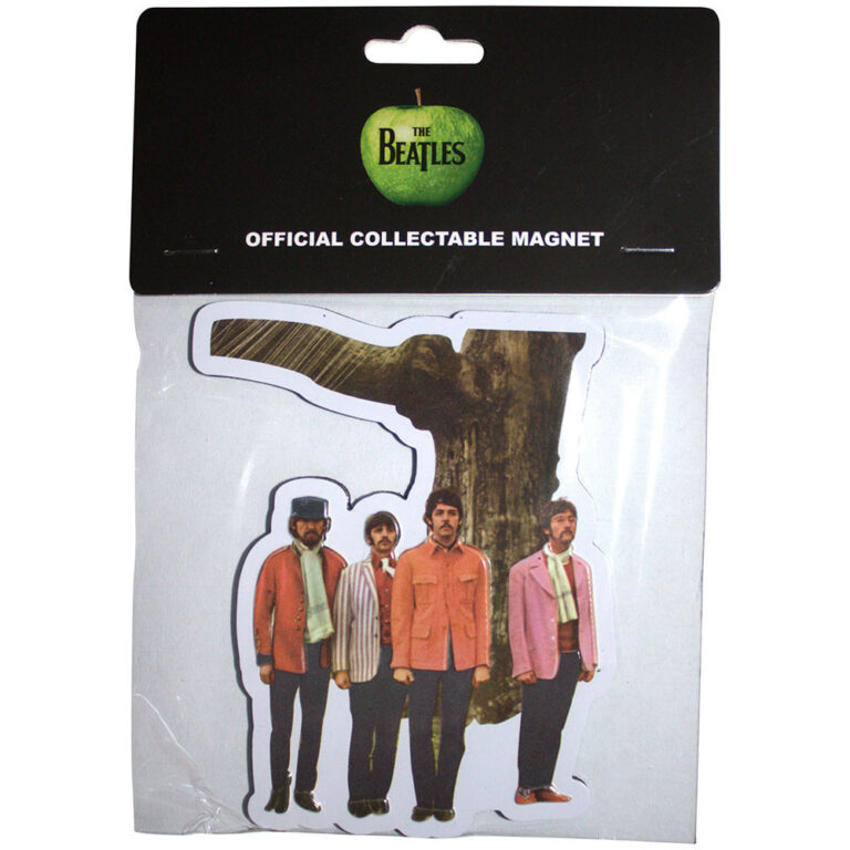 The Beatles Strawberry Fields Forever Embossed Fridge Magnet