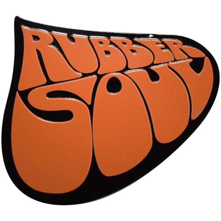 The Beatles Rubber Soul Logo Fridge Magnet