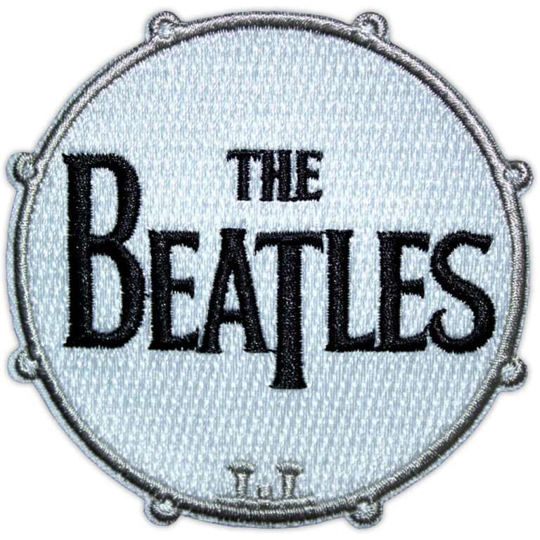 The Beatles Drum Logo Large Patch