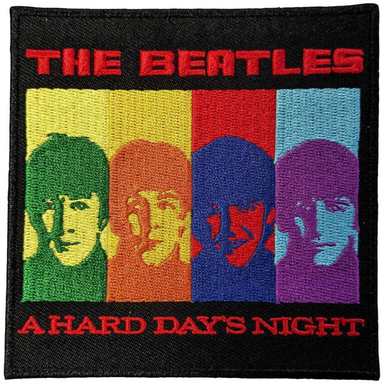The Beatles A Hard Day’s Night Faces Patch