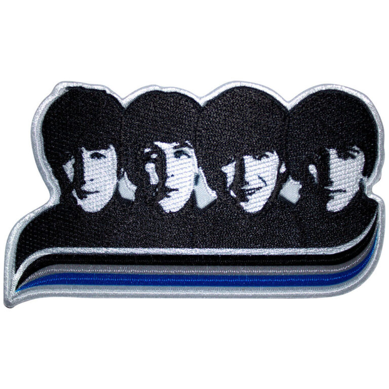 The Beatles Heads & Stripes Patch